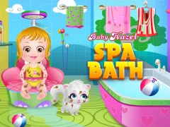 بازی Baby Hazel Spa Bath آنلاین