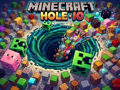 بازی Minecraft Hole IO آنلاین