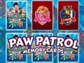 بازی Paw Patrol Memory Cards آنلاین