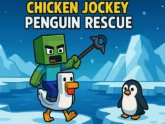 بازی Chicken Jockey: Penguin Rescue آنلاین