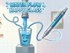 بازی Water Flow Happy Glass آنلاین