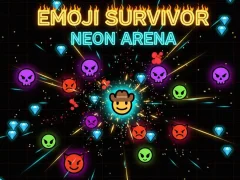 بازی Emoji Survivor - Neon Arena آنلاین