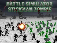 بازی Battle Simulator Stickman Zombie آنلاین