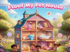 بازی Floof My Pet House آنلاین