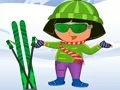 بازی Dora Ski Dress up آنلاین