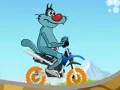 بازی Oggy And The Cockroaches Bike آنلاین