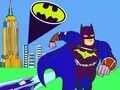 بازی Batman Cartoon Coloring آنلاین