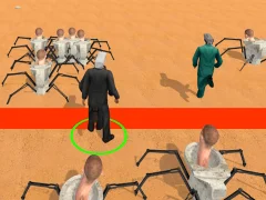 بازی Cameraman vs Skibidi Survival آنلاین