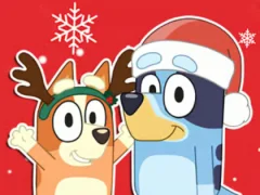 بازی Jigsaw Puzzle: Bluey Christmas Gift آنلاین