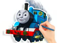 بازی Coloring Book: Thomas آنلاین