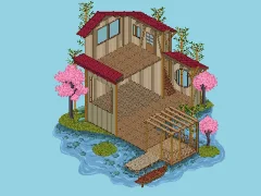 بازی Pixel House آنلاین