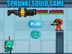 بازی Sprunki Squid Game Rocket Launcher آنلاین