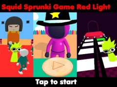 بازی Squid Sprunki Game Red Light آنلاین