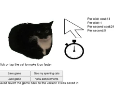 بازی Spinning Cat Clicker آنلاین