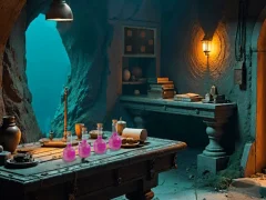 بازی Underwater Sorceress Escape آنلاین
