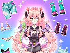 بازی Anime Dress Up Moe آنلاین