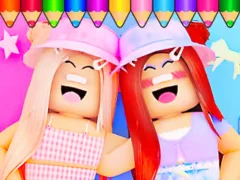 بازی Coloring Book: Roblox Bestie آنلاین