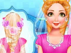 بازی Princess wedding hairstyle آنلاین