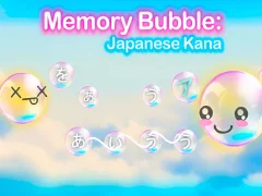 بازی Memory Bubble: Japanese Kana آنلاین