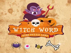 بازی Witch Word Halloween Puzzel Game آنلاین