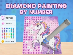 بازی Diamond Painting by Number آنلاین
