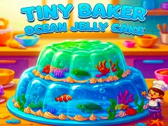 بازی Tiny Baker Ocean Jelly Cake آنلاین