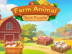 بازی Farm Animal Sort Puzzle آنلاین