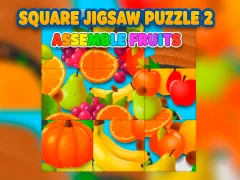 بازی Square jigsaw Puzzle 2 - Assemble Fruits آنلاین