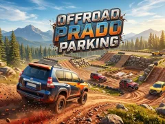 بازی Offroad Prado Parking آنلاین