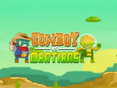 بازی Cowboys vs. Martians آنلاین