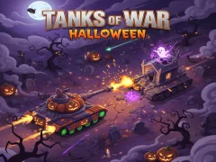 بازی Tanks of War Halloween آنلاین
