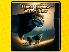 بازی Lions Jigsaw Jigsaw آنلاین