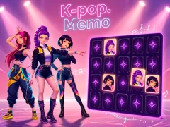 بازی K-pop. Memo آنلاین