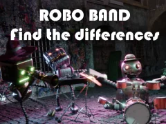 بازی Robot Band - Find the Differences آنلاین