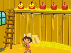 بازی Dora The explorer Saves the Farm آنلاین