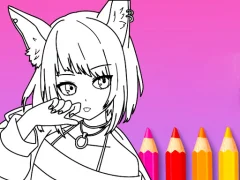 بازی Anime Manga Coloring Book آنلاین