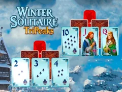 بازی Winter Solitaire TriPeaks آنلاین