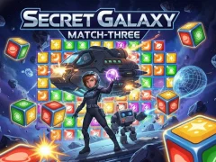 بازی Secret Galaxy Match-three آنلاین