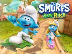 بازی The Smurfs Skate Rush آنلاین