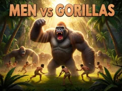 بازی Men Vs Gorillas آنلاین