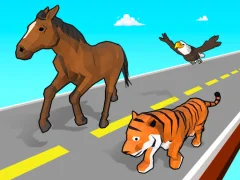 بازی Animal Transform Race آنلاین