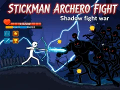 بازی Stickman Archero Fight: Shadow fight war آنلاین