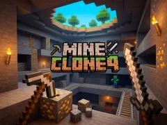 بازی Mine Clone 4 آنلاین