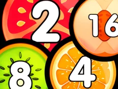 بازی Merge Balls Shooter 2048 Connect Fruits آنلاین