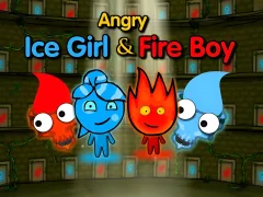 بازی Angry Ice girl and Fire boy آنلاین