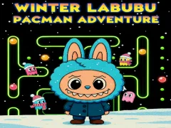 بازی Winter Labubu Pacman Adventure آنلاین