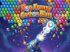بازی Pop Frenzy Cannon Blast آنلاین