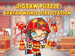 بازی Jigsaw Puzzle: Avatar World Fire Station آنلاین