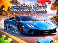 بازی Racing Cars Puzzle Time آنلاین