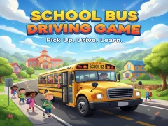 بازی School Bus Driving Game آنلاین